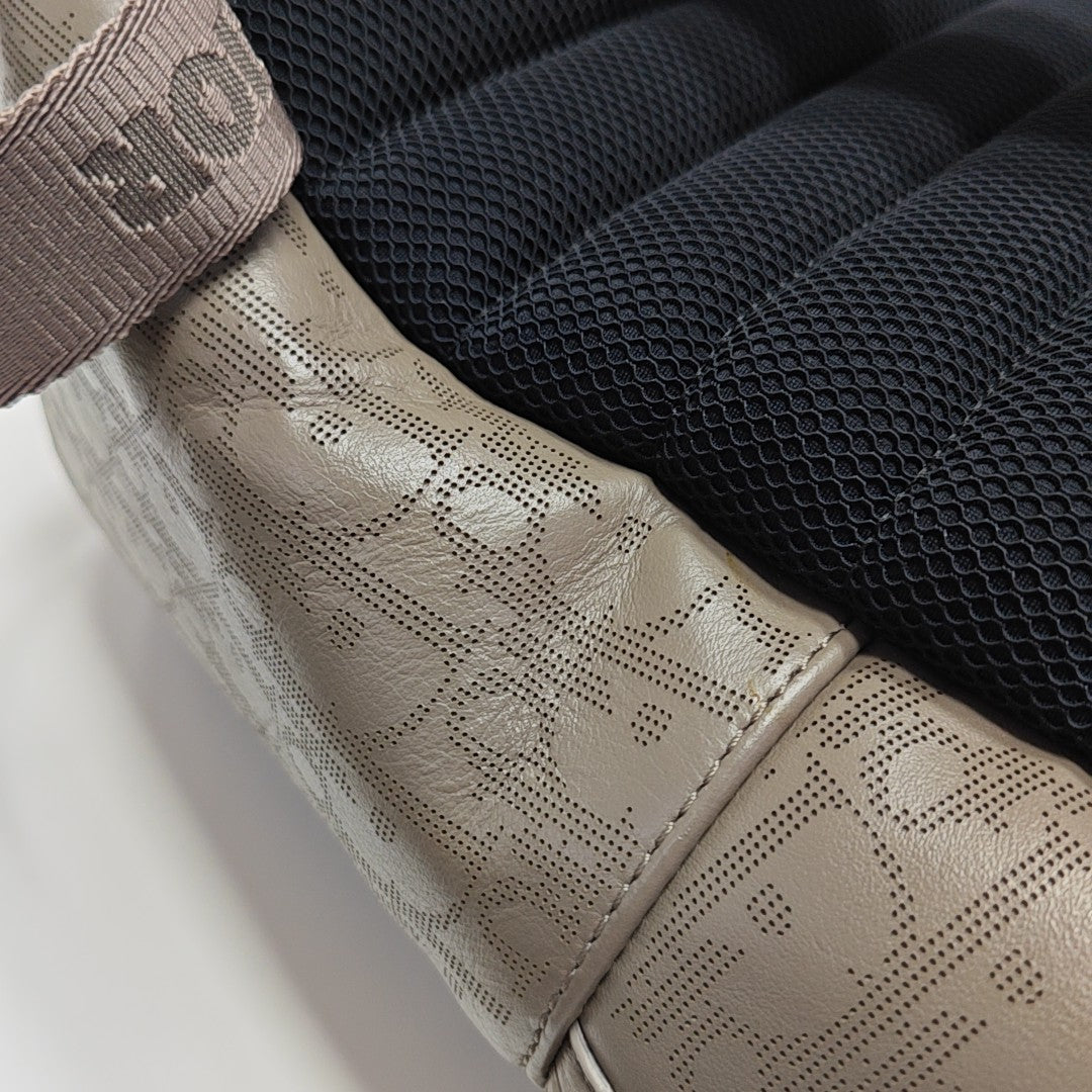 Rider Large Oblique Calfskin Beige