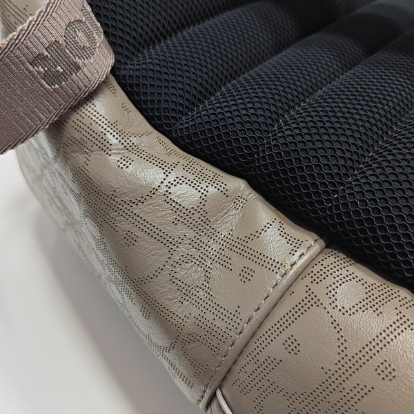Rider Large Oblique Calfskin Beige