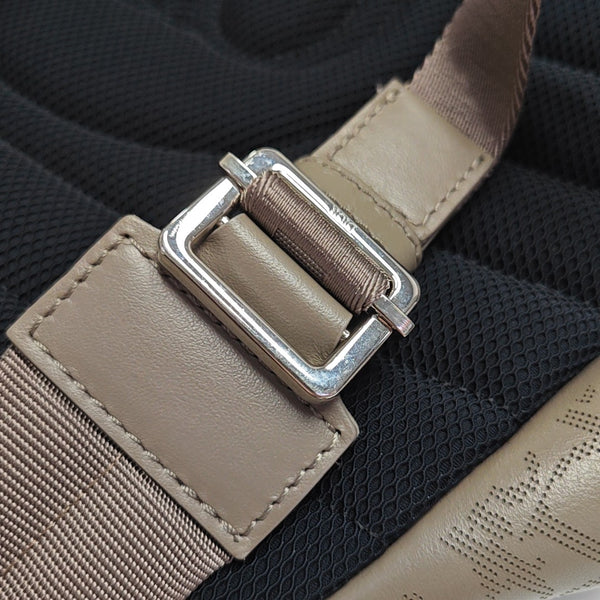 Rider Large Oblique Calfskin Beige