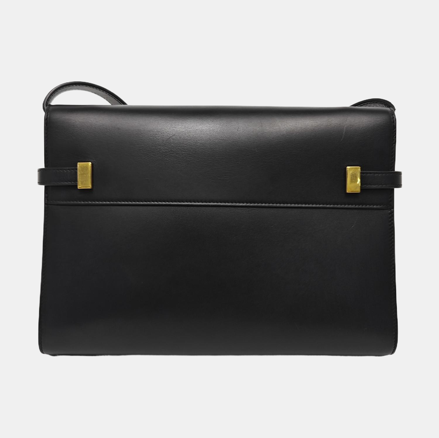 MANHATTAN Medium Calfskin Black