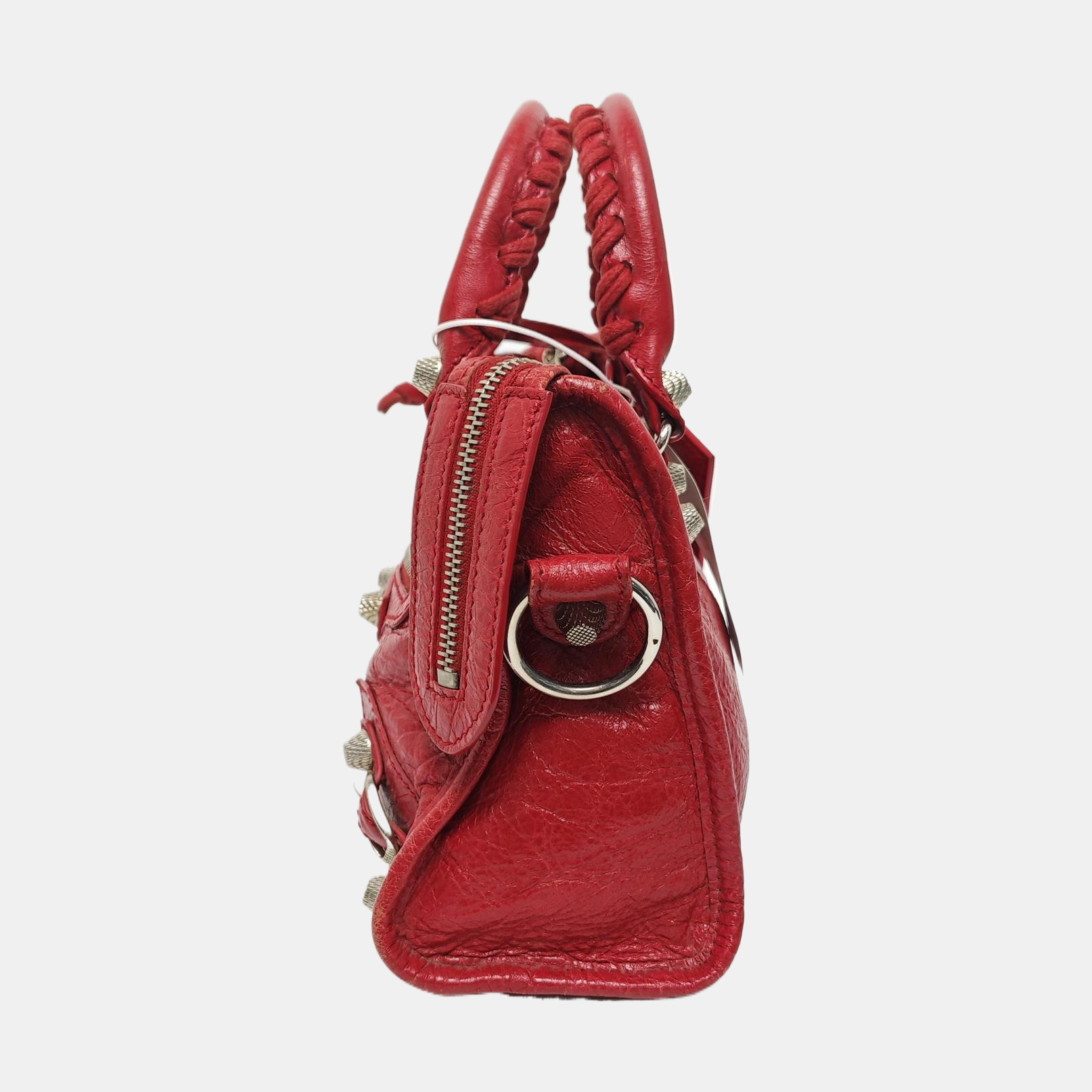 Classic City Mini Lambskin Red