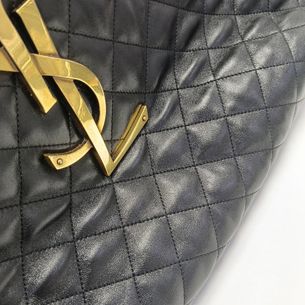 ICARE Extra Large Quilted Lambskin Black