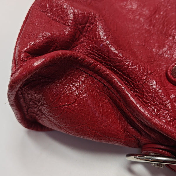 Classic City Mini Lambskin Red