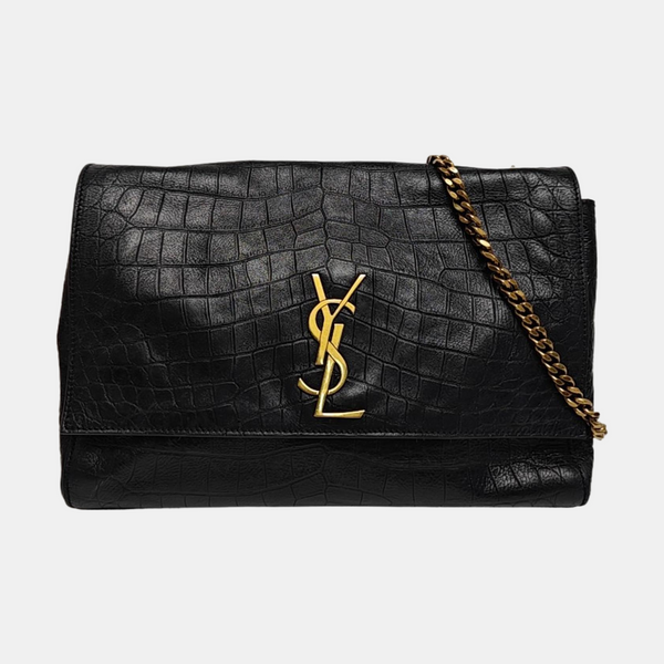 KATE Large Calfskin Black