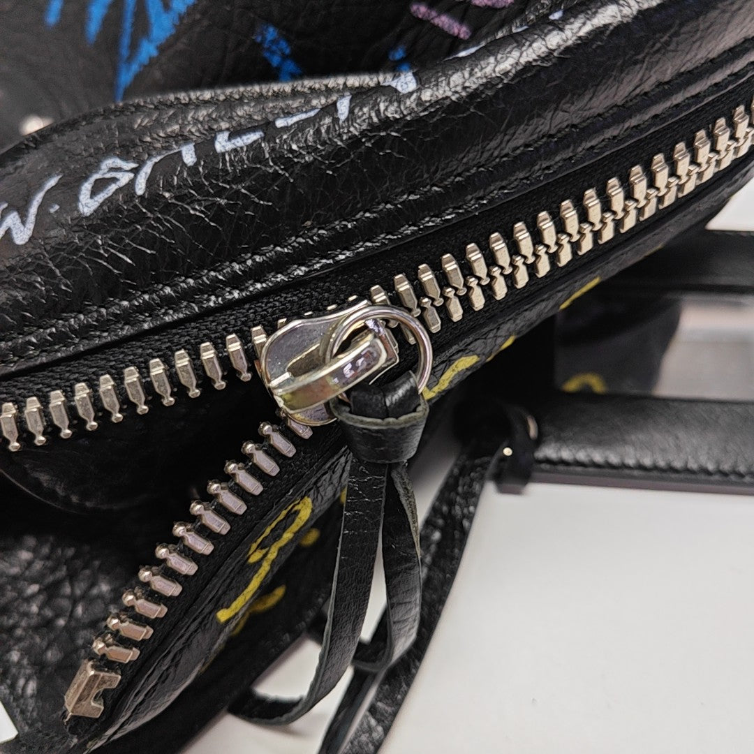 Classic City Small Lambskin Black
