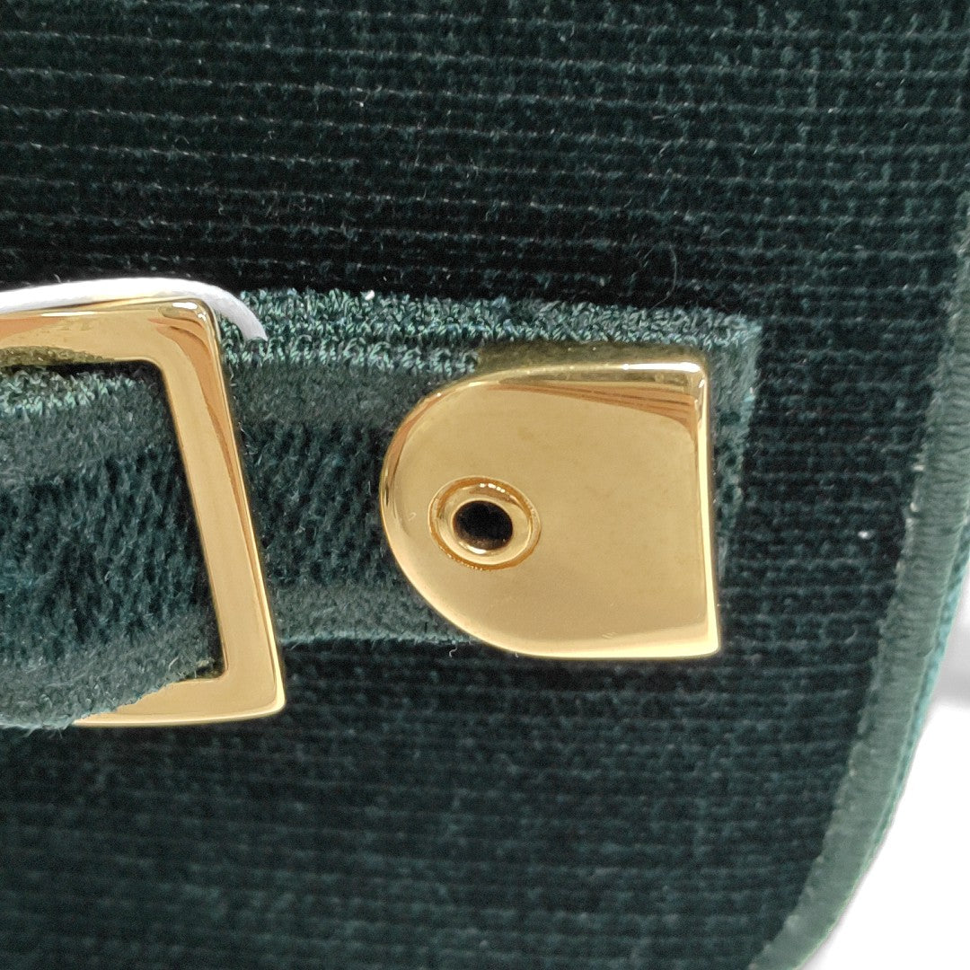 Travel Vanity Velvet Green