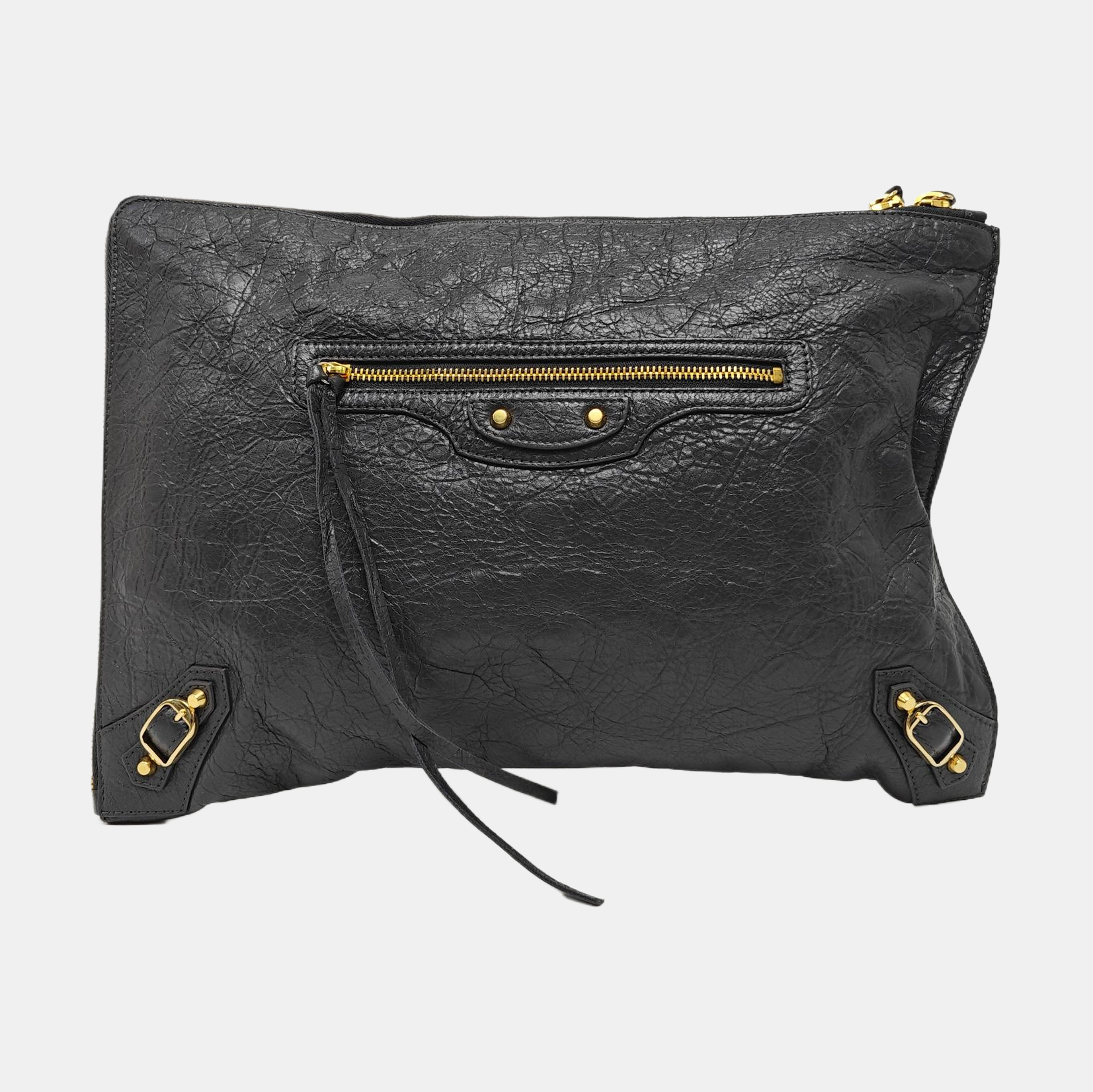 Classic City Small Lambskin Gray