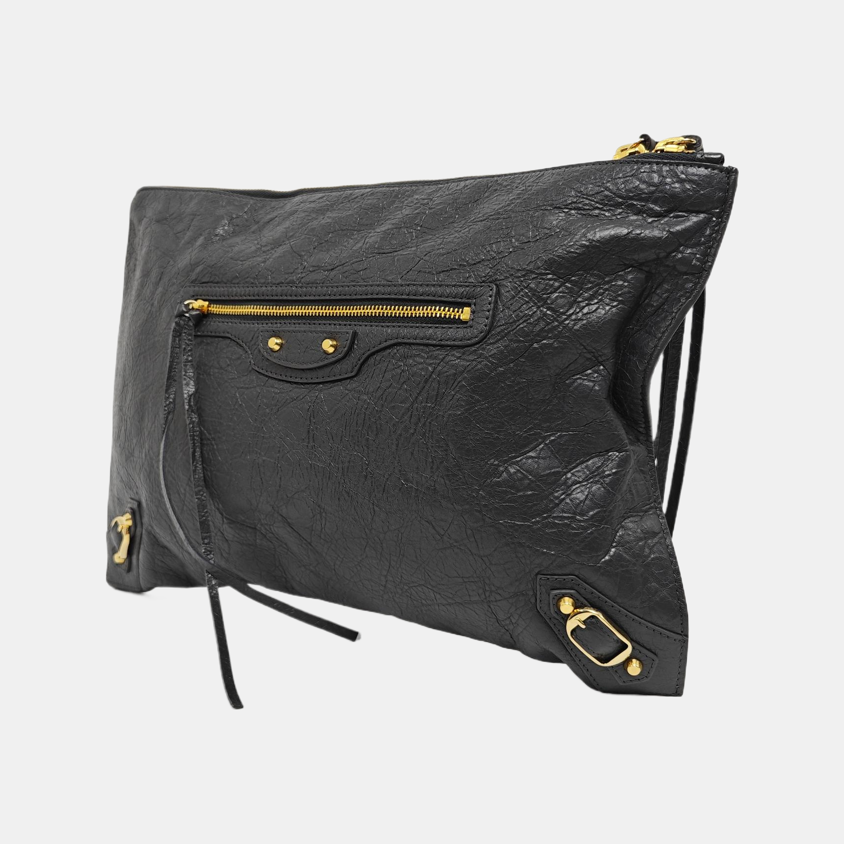 Classic City Small Lambskin Gray