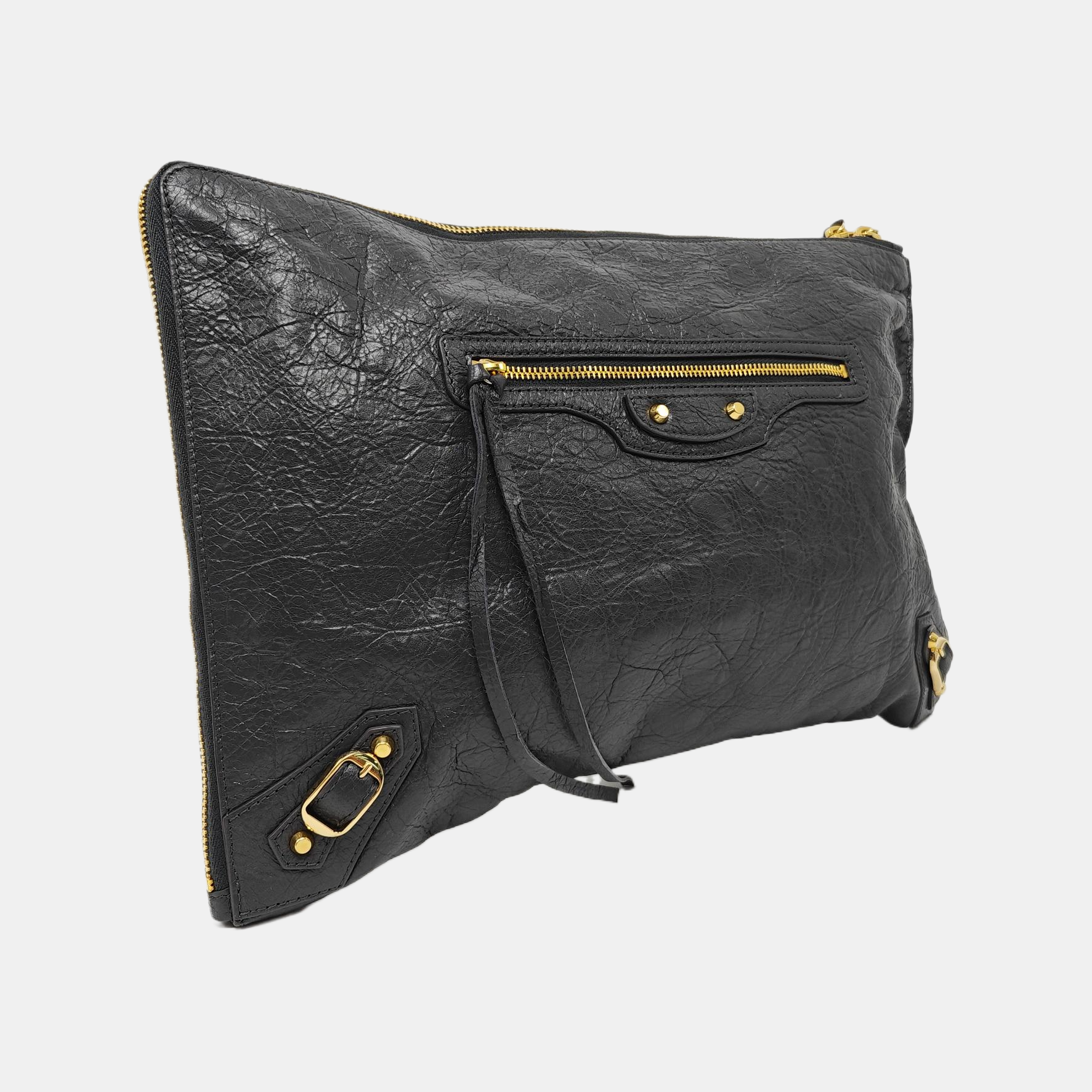 Classic City Small Lambskin Gray