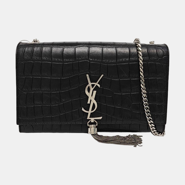 KATE Medium Calfskin Black