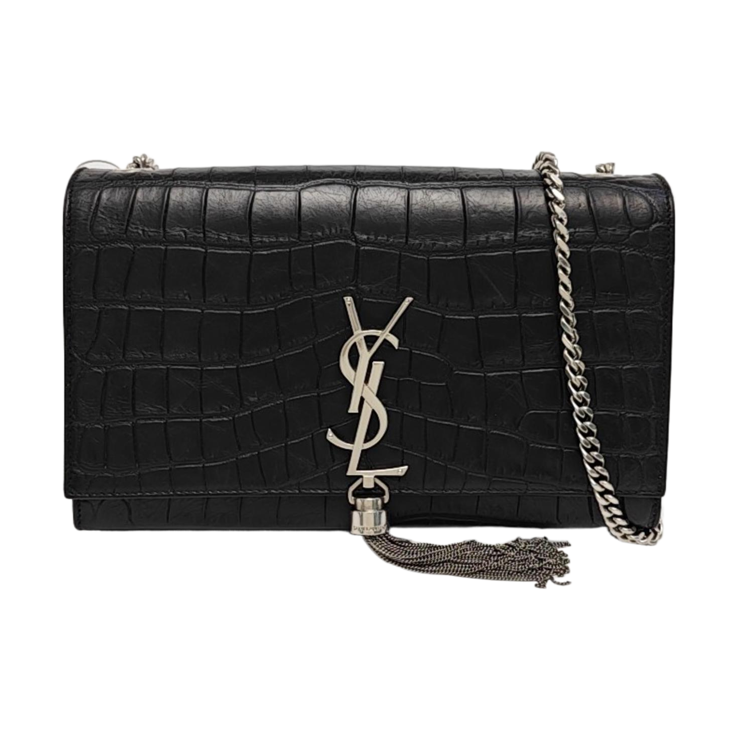 KATE Medium Calfskin Black