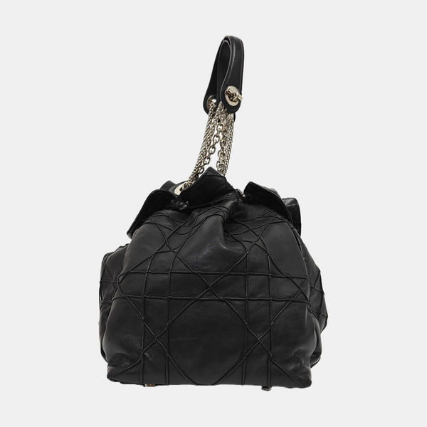 Le Trente Cannage Lambskin Black
