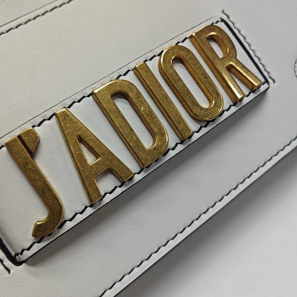 J'adior Calfskin White