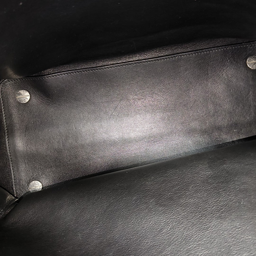Christian Addict Calfskin Black