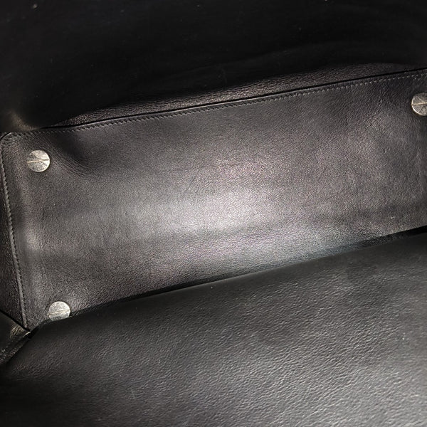 Christian Addict Calfskin Black