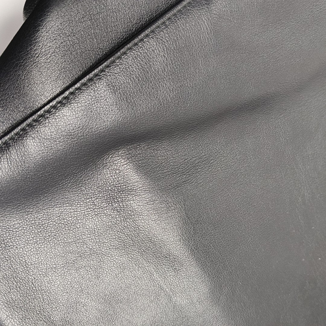 Christian Addict Calfskin Black
