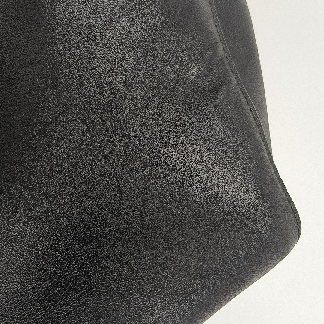 Christian Addict Calfskin Black