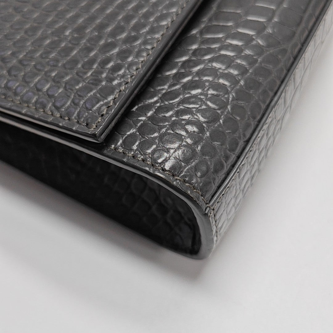 KATE Medium Calfskin Gray