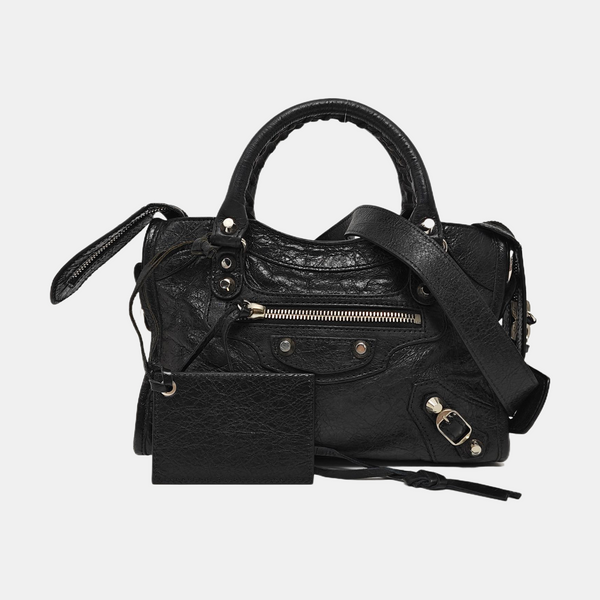 Classic City Mini Lambskin Black