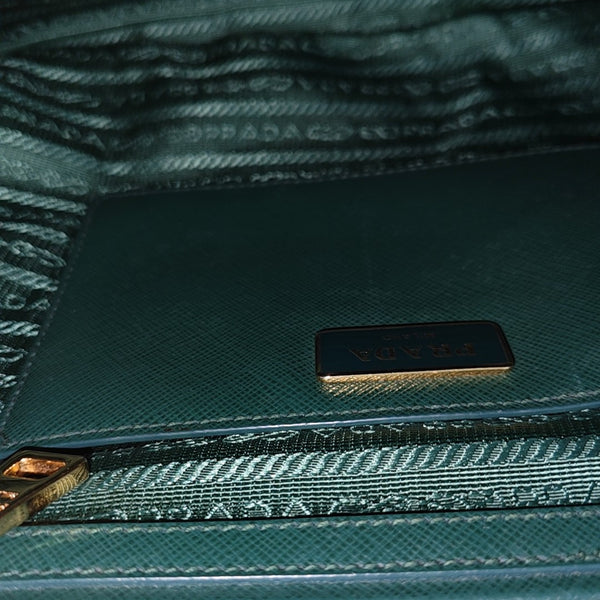 Galleria Large Calfskin Green