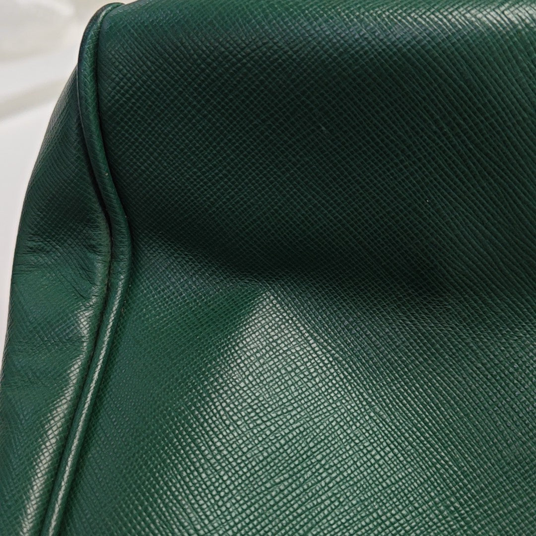 Galleria Large Calfskin Green