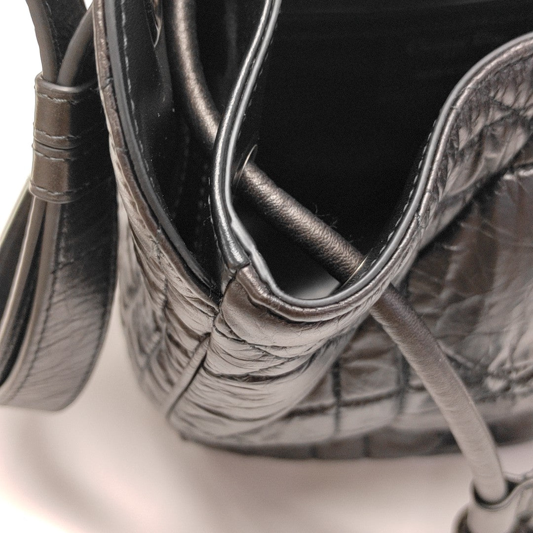 Motion Small Cannage Lambskin Black
