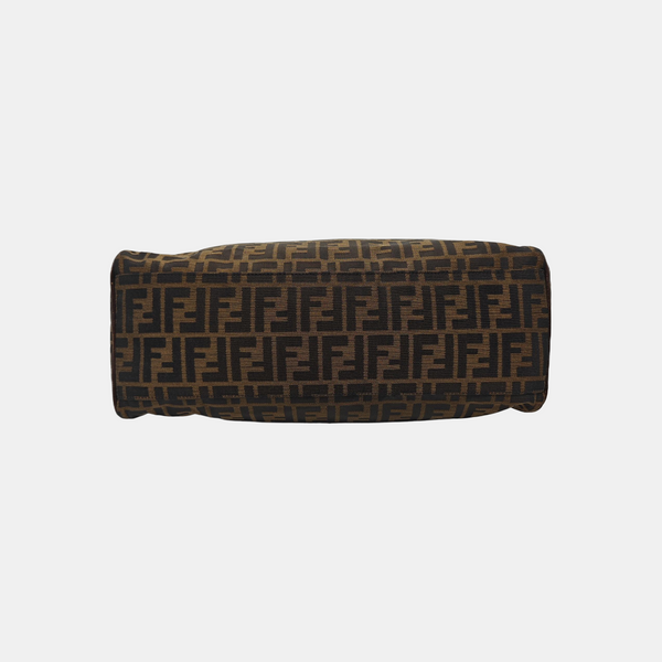 Canvas Top Handle Bag Brown