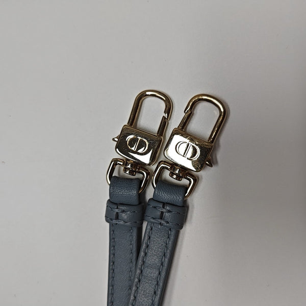 Lady D-Joy Super Mini Cannage Lambskin Blue