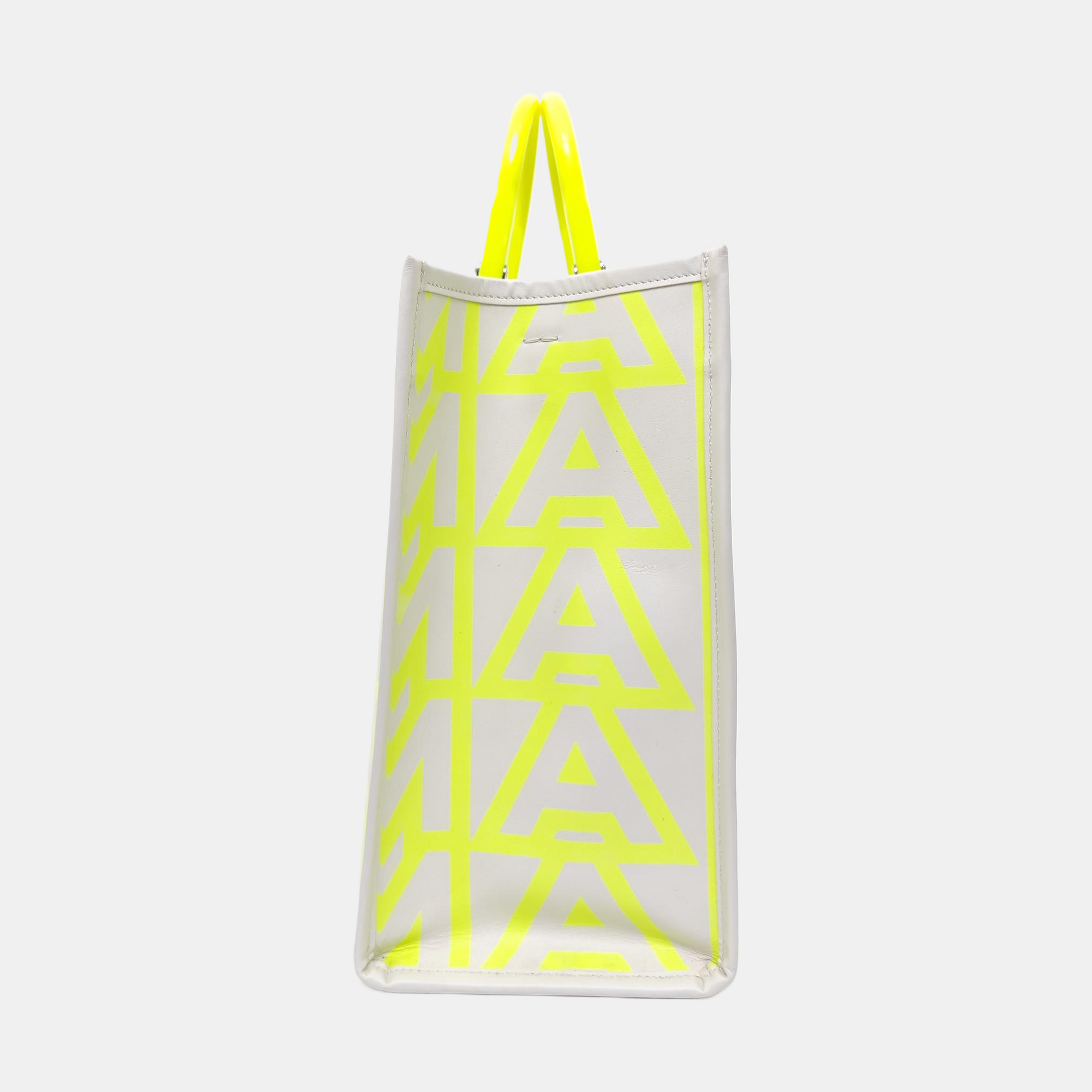 Calfskin Top Handle Bag White