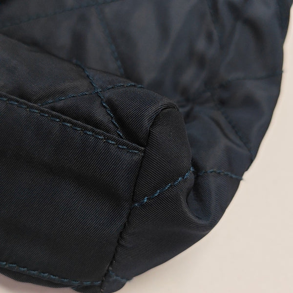 Nylon Quilted Nylon Blue
