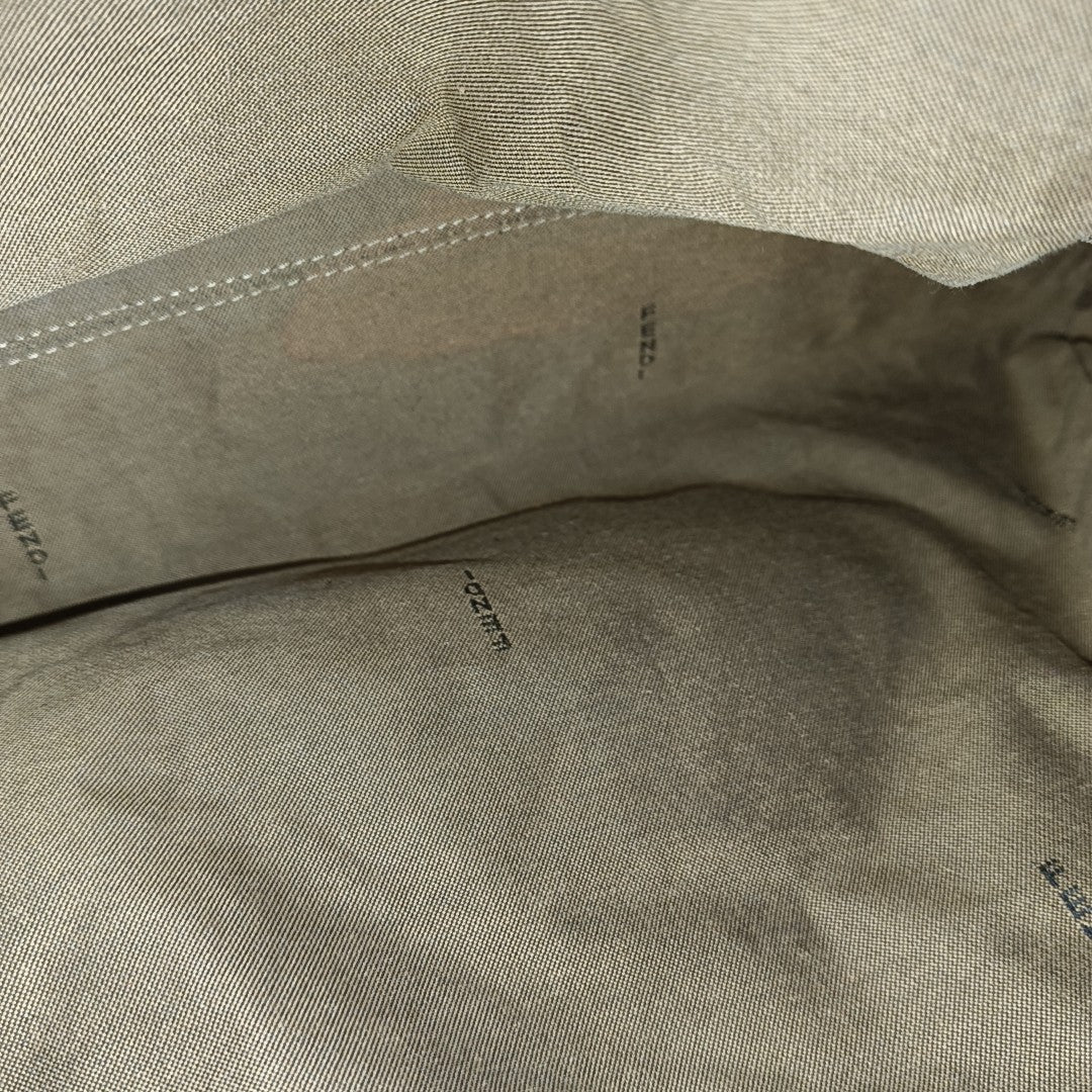 Canvas Top Handle Bag Brown