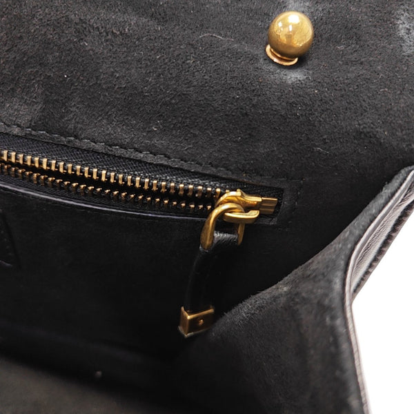 Dioraddict Cannage Calfskin Black