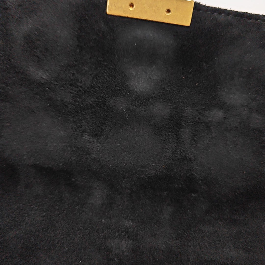 Dioraddict Cannage Calfskin Black