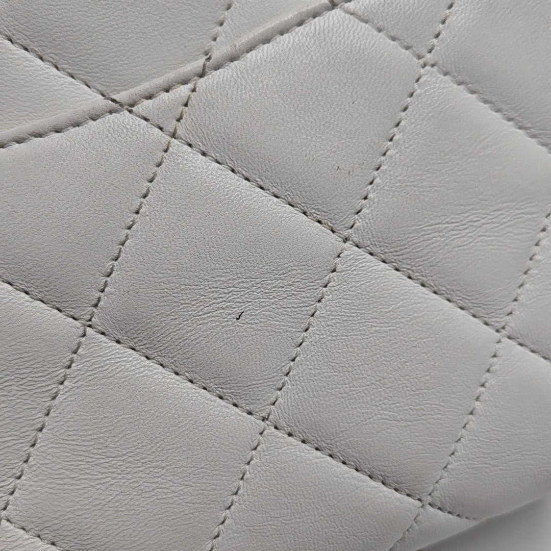 IN THE LOOP Quilted Lambskin White