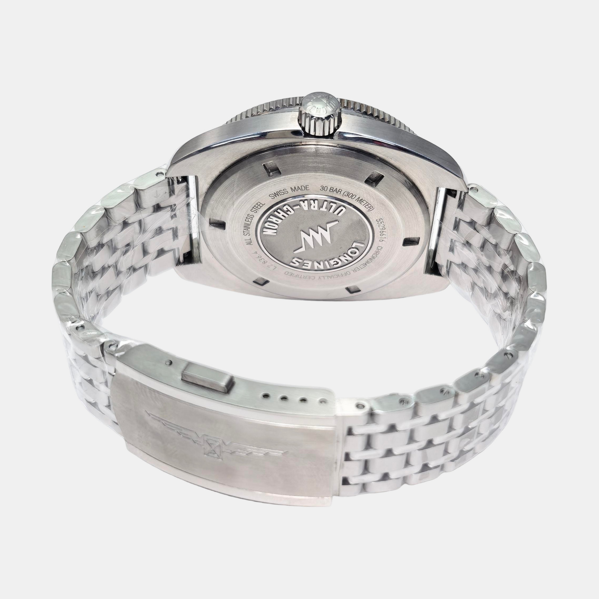 43mm Black Automatic Watch