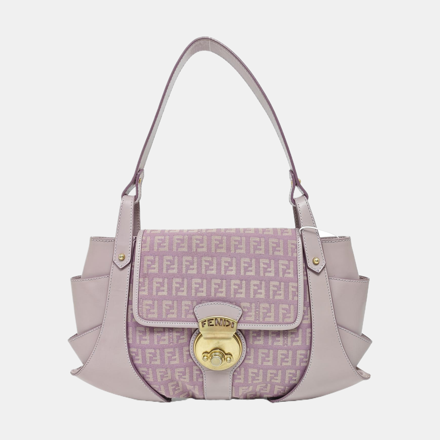 Canvas Top Handle Bag Pink