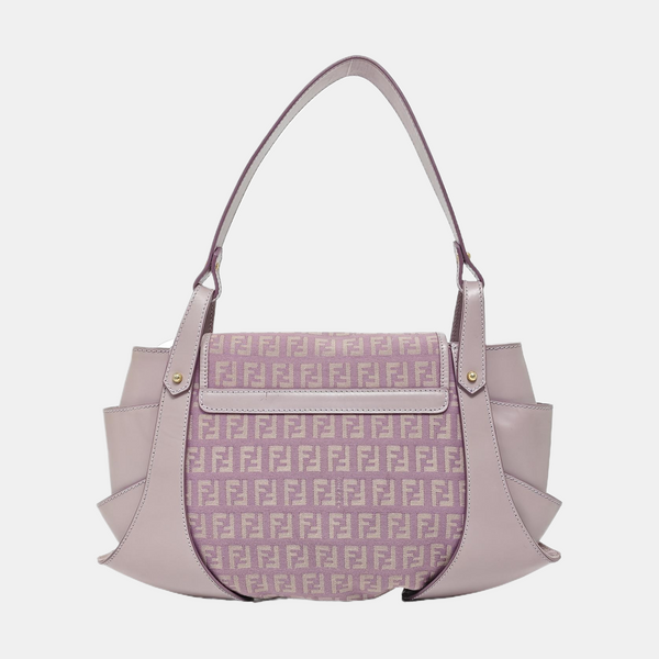 Canvas Top Handle Bag Pink