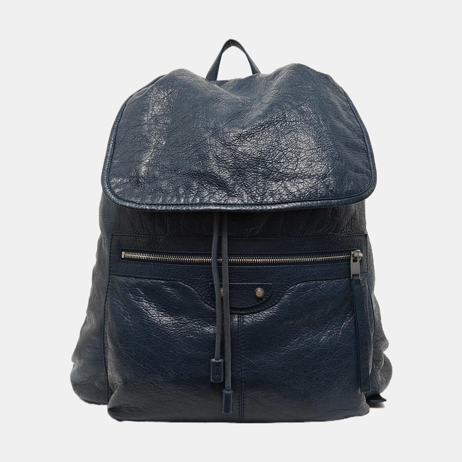 Classic City Medium Leather Blue