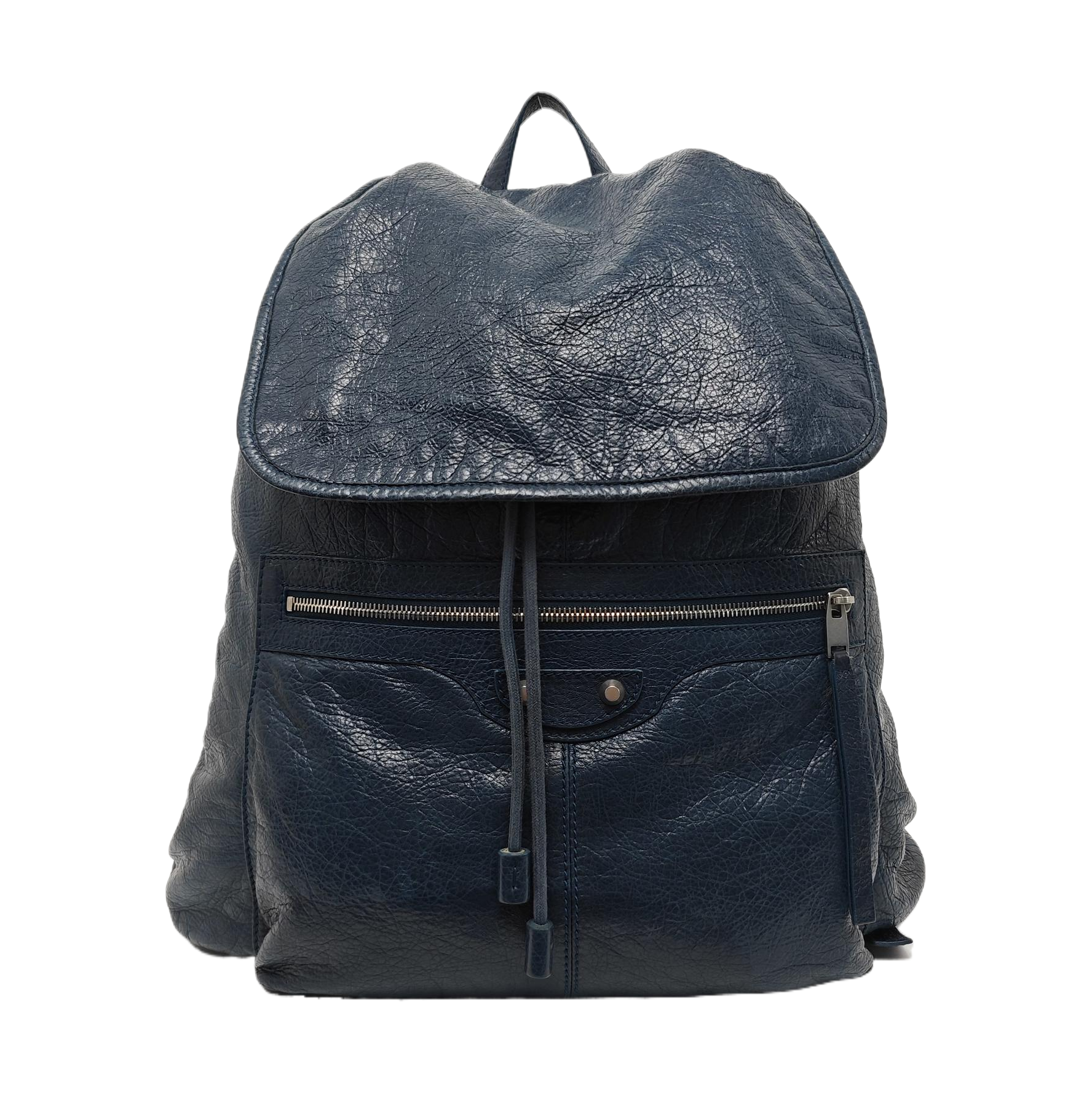 Classic City Medium Leather Blue