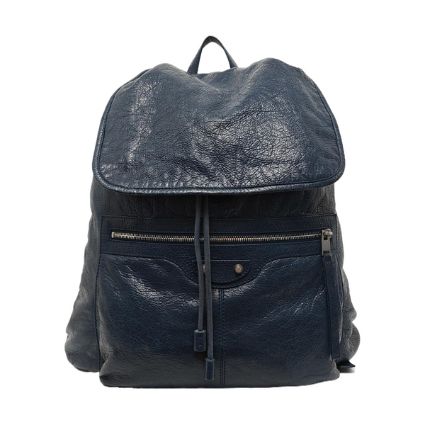 Classic City Medium Leather Blue