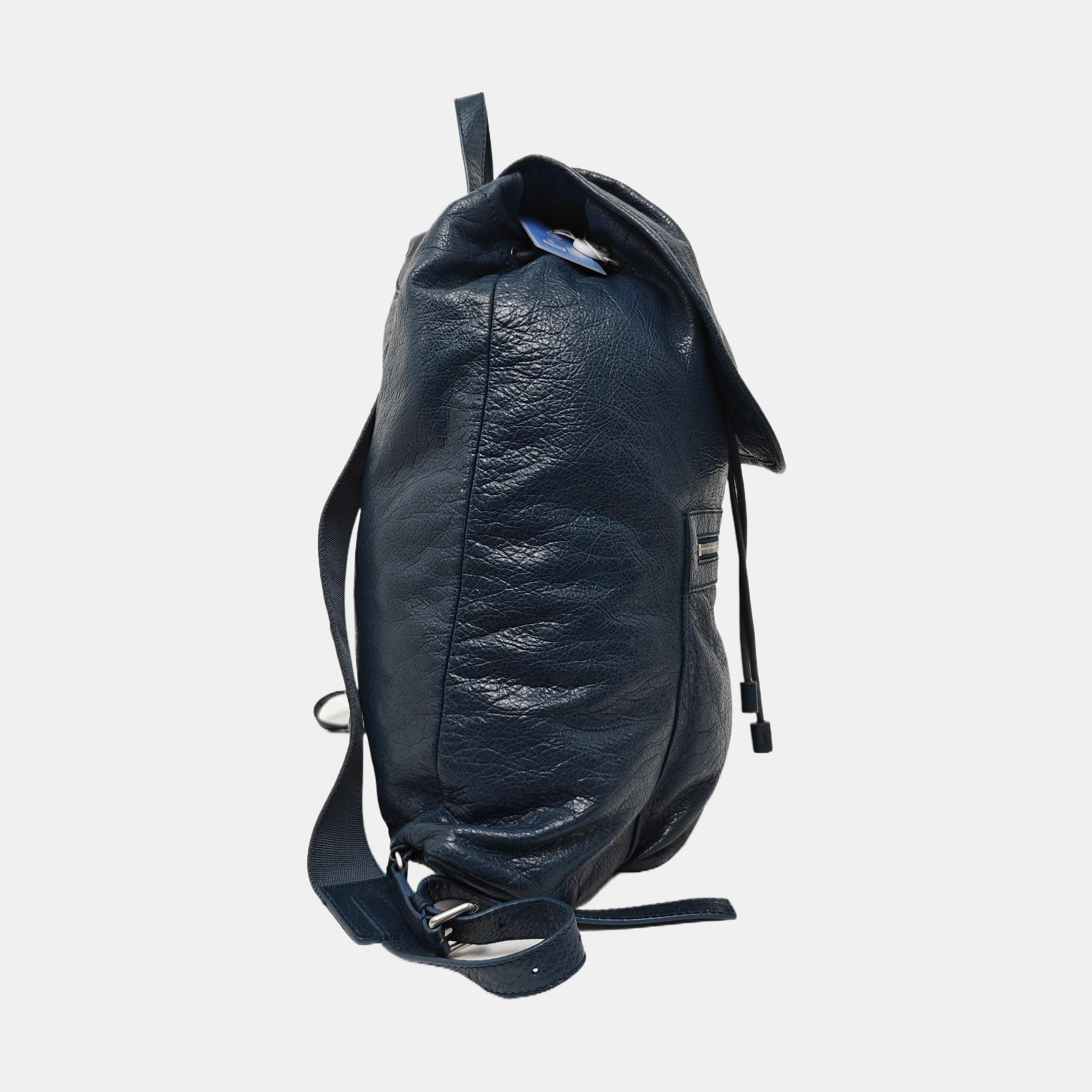 Classic City Medium Leather Blue