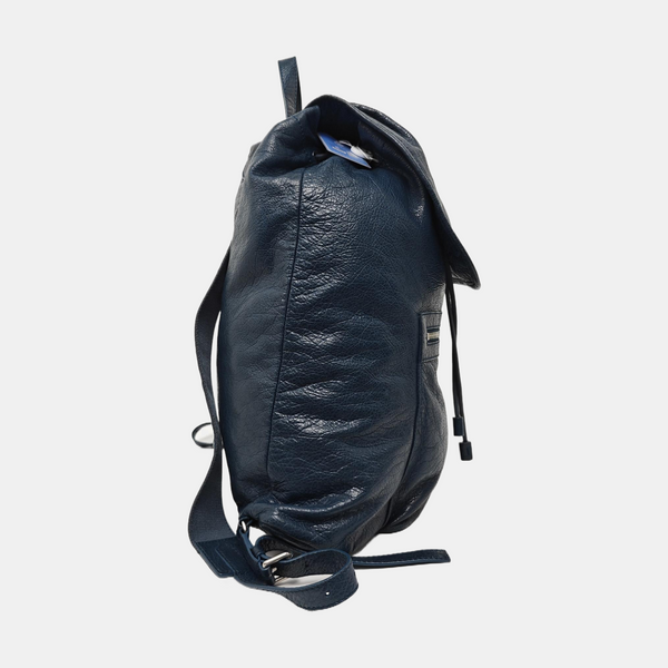Classic City Medium Leather Blue