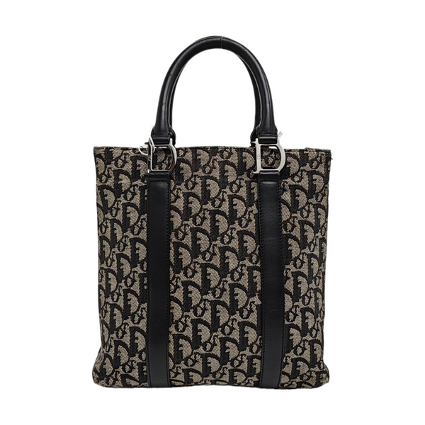 Vintage Tote Oblique Canvas Gray