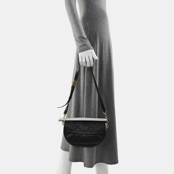 Dior Vibe Hobo Quilted Lambskin Black