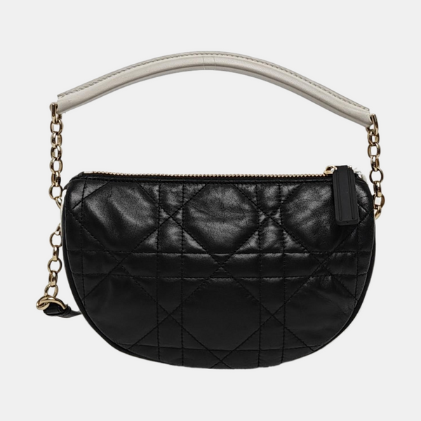 Dior Vibe Hobo Quilted Lambskin Black