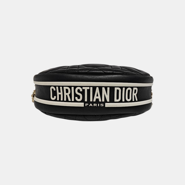 Dior Vibe Hobo Quilted Lambskin Black