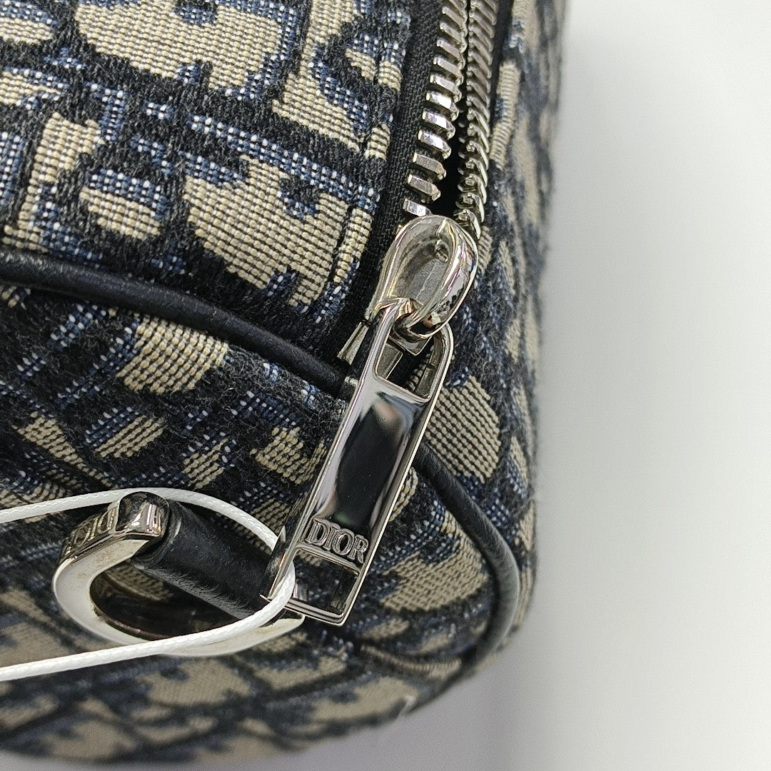 Travel Kit Oblique Canvas Blue