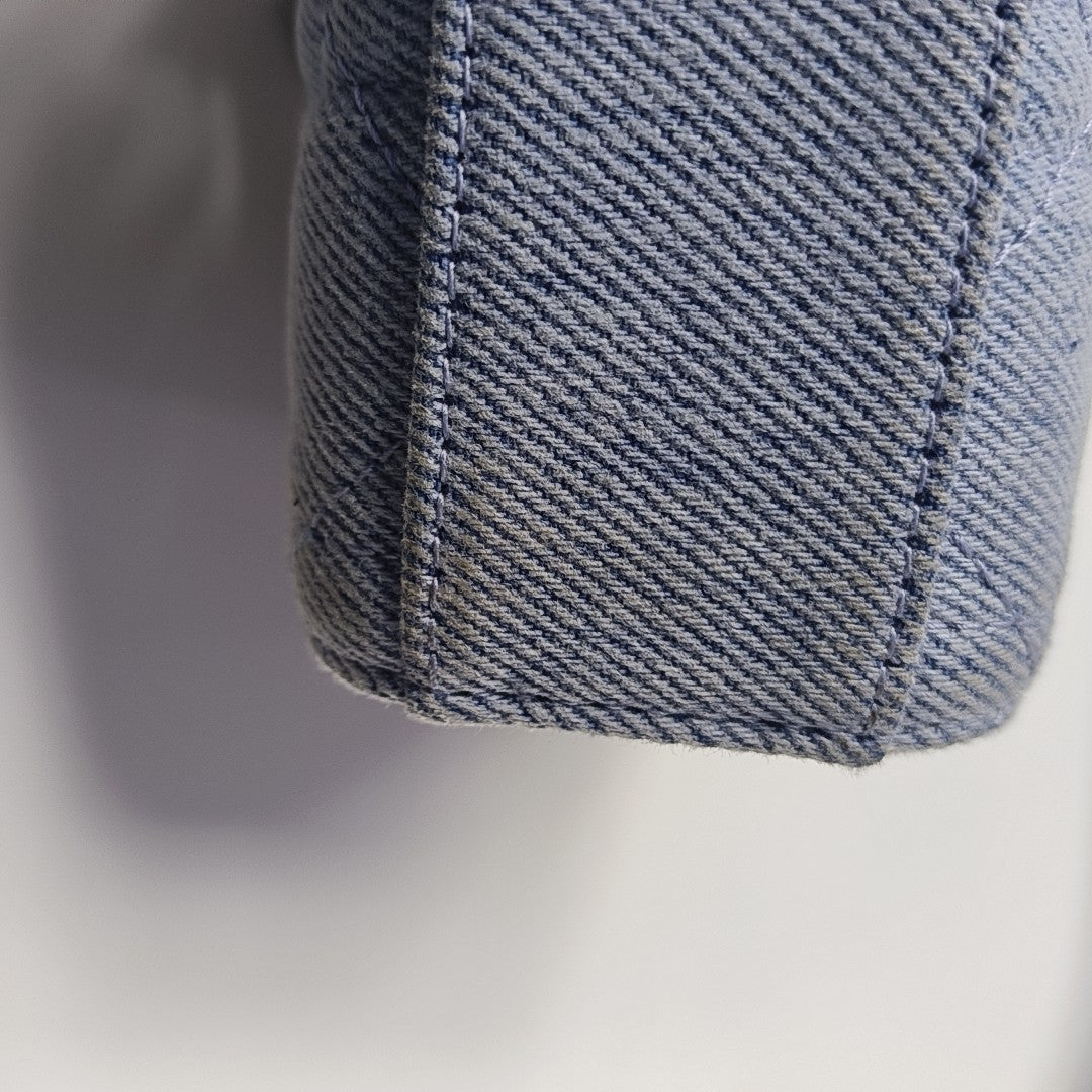 Lady D-Joy Small Cannage Denim Blue