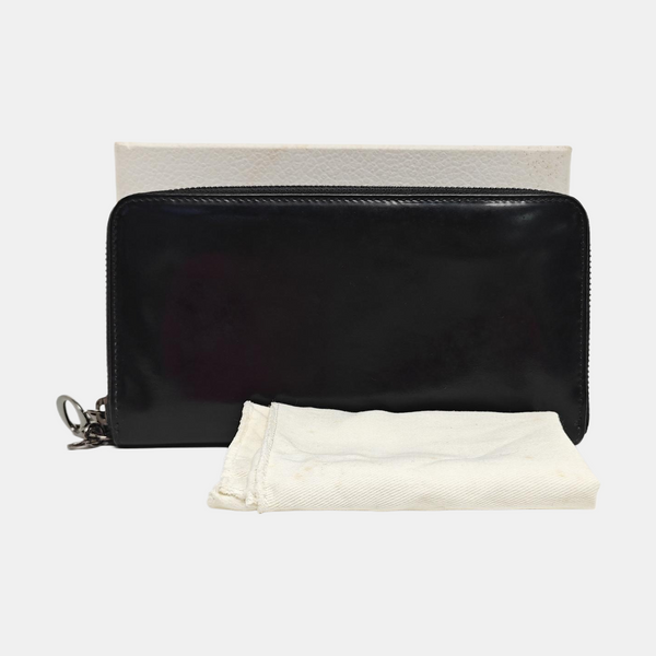 Diorissimo Calfskin Black Wallet