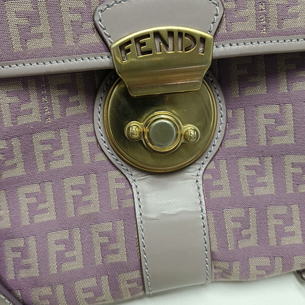 Canvas Top Handle Bag Pink
